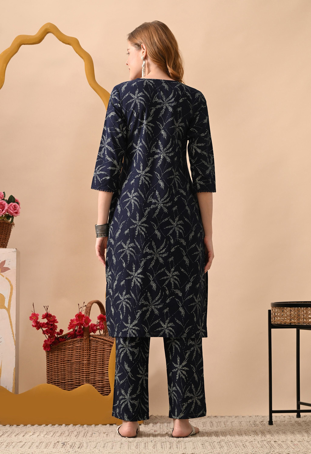 Image of KJFAB Women Kurta Pant Set