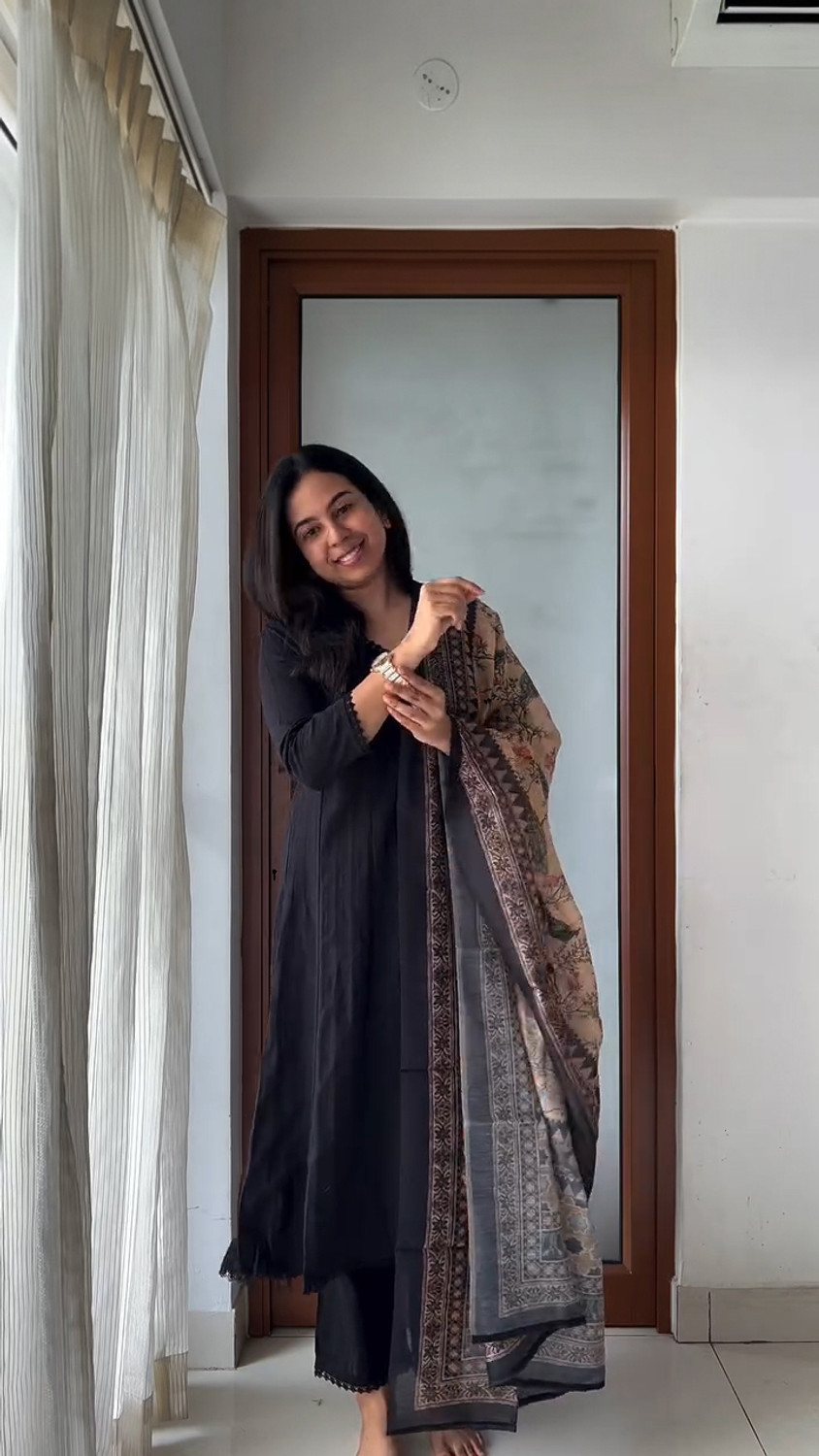Image of Anni Designer Women Kurti Pant Dupatta Set