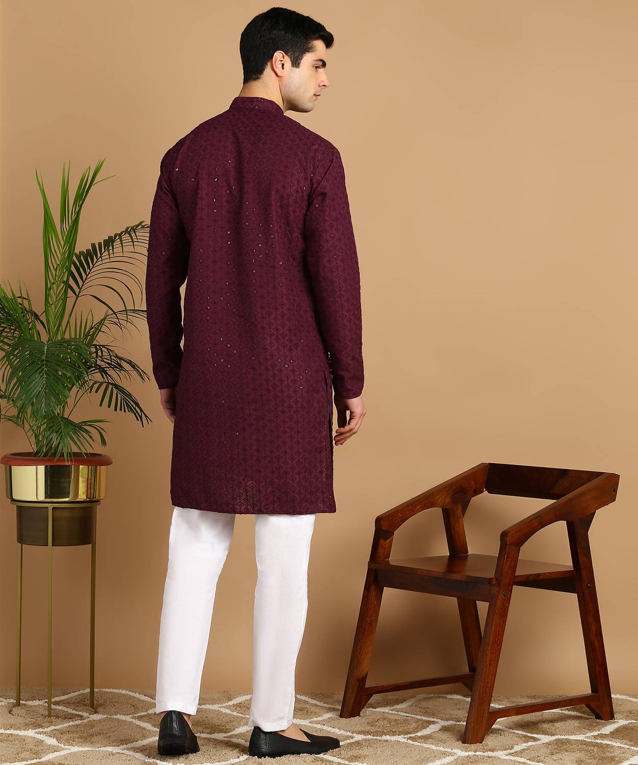 FUBAR Men Kurta Pyjama Set - Image 4