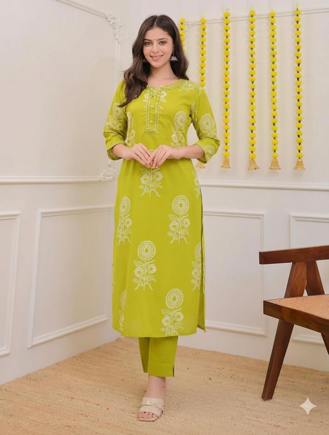 Image of JVRS Women Kurta Pant Set