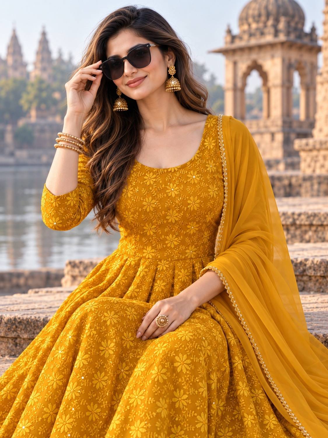 berrylicious Women Kurta Pant Dupatta Set