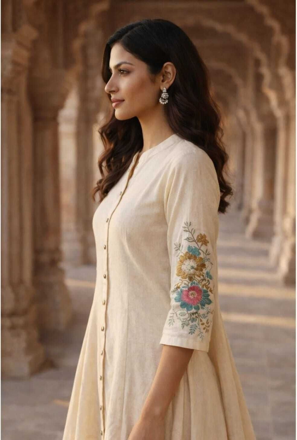 Image of DHARIYE Women Kurta Pant Set