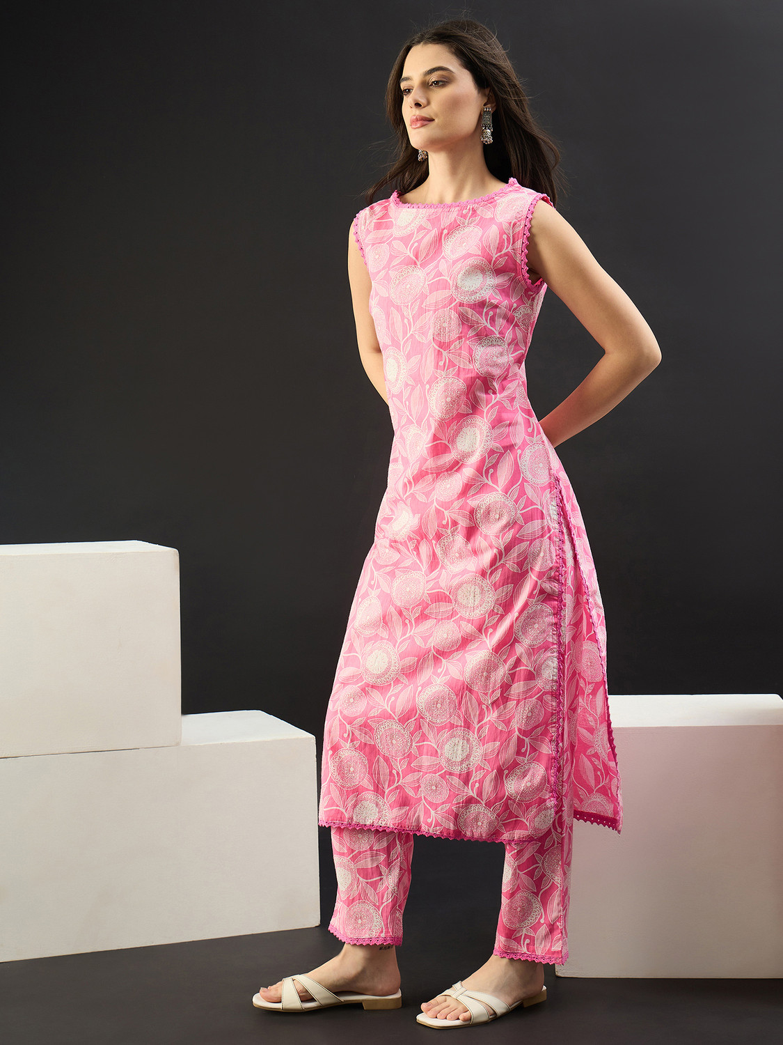 Image of Indo Era Women Kurta Pant Set