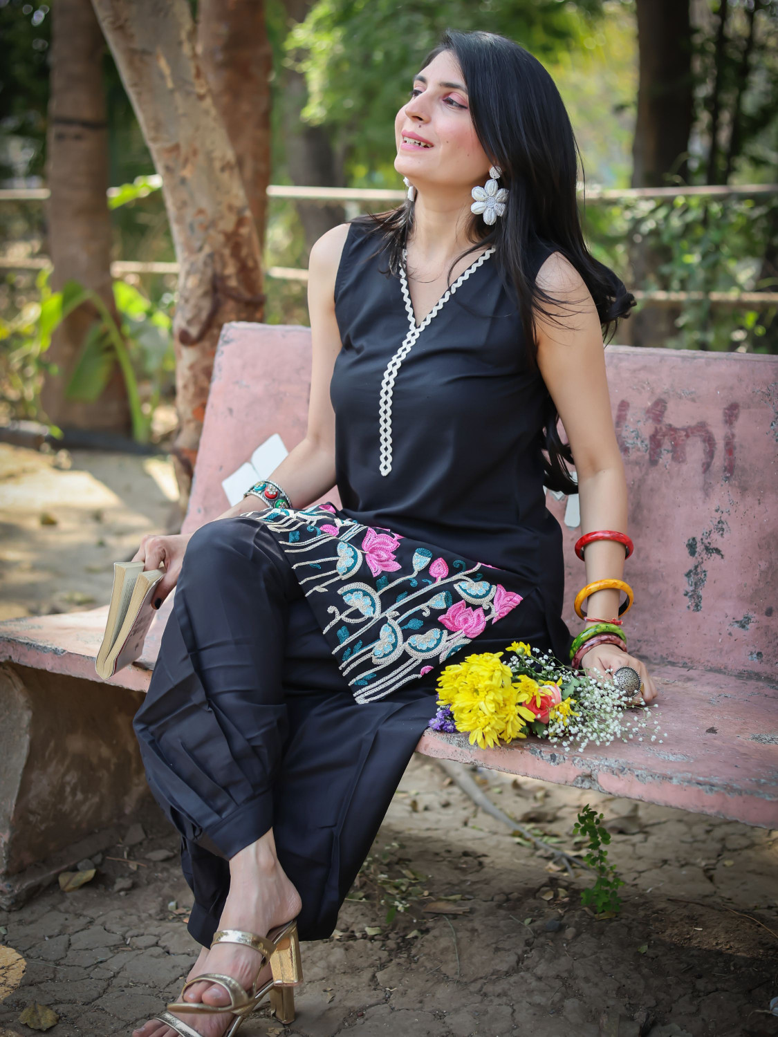 Image of Youthnic Women Kurti Salwar Set