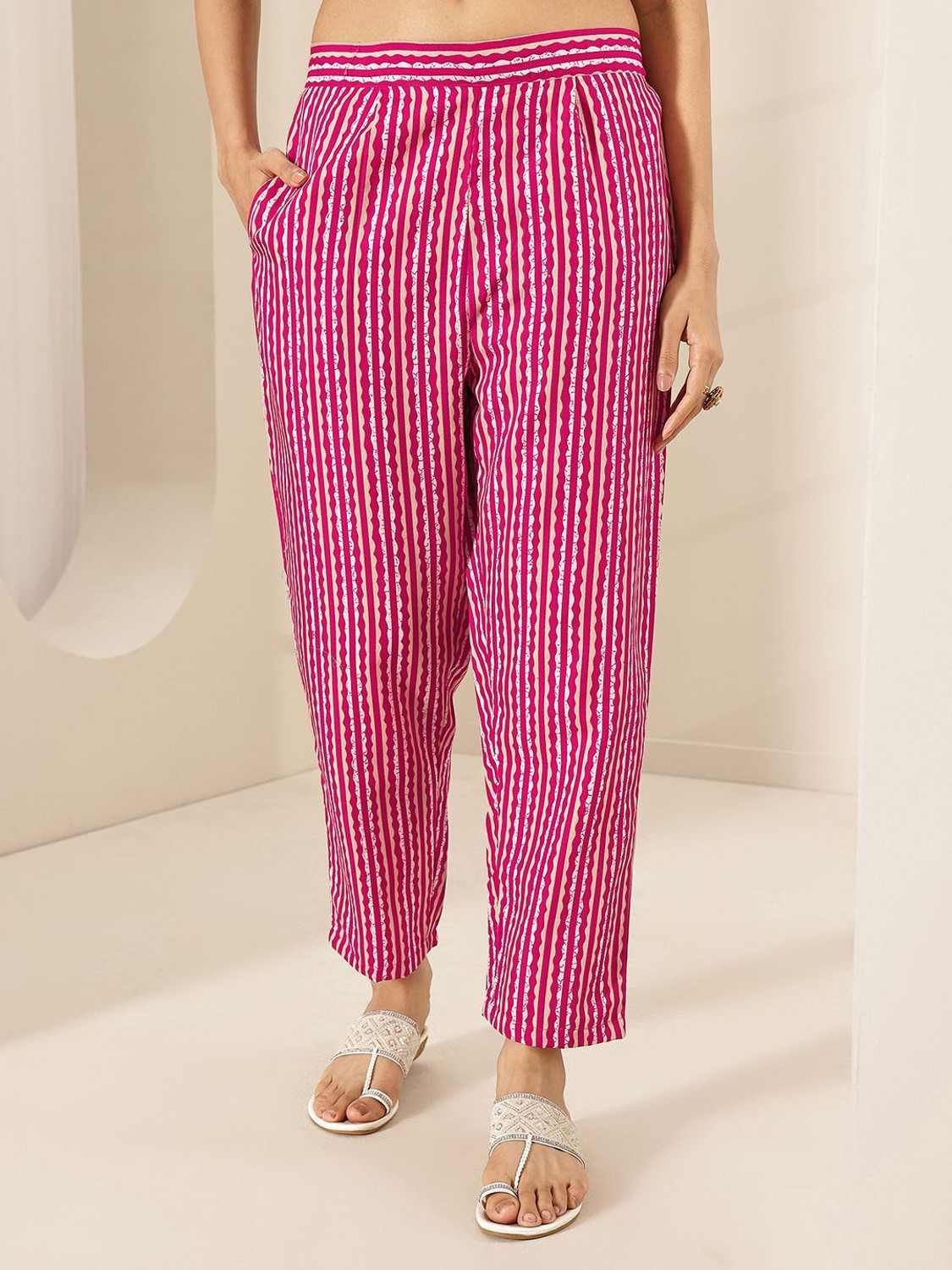 Image of LIBAS Women Kurta Pant Dupatta Set