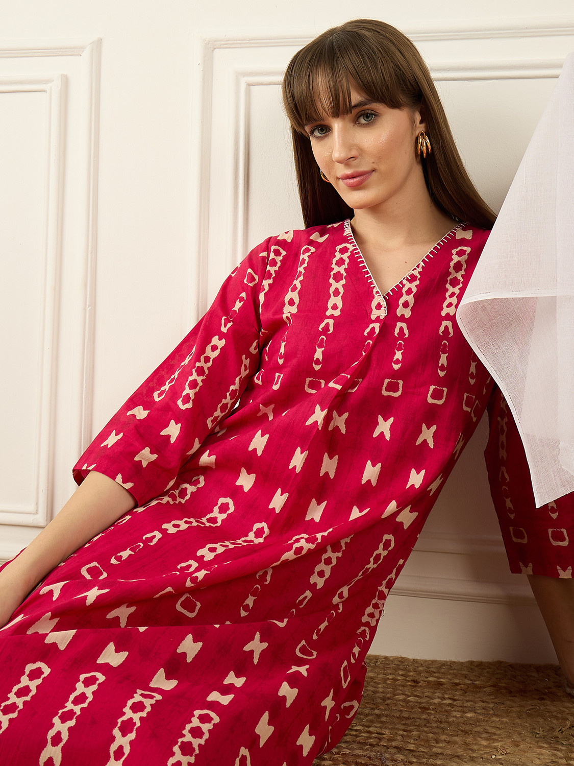Image of Indo Era Women Kurta Pant Set