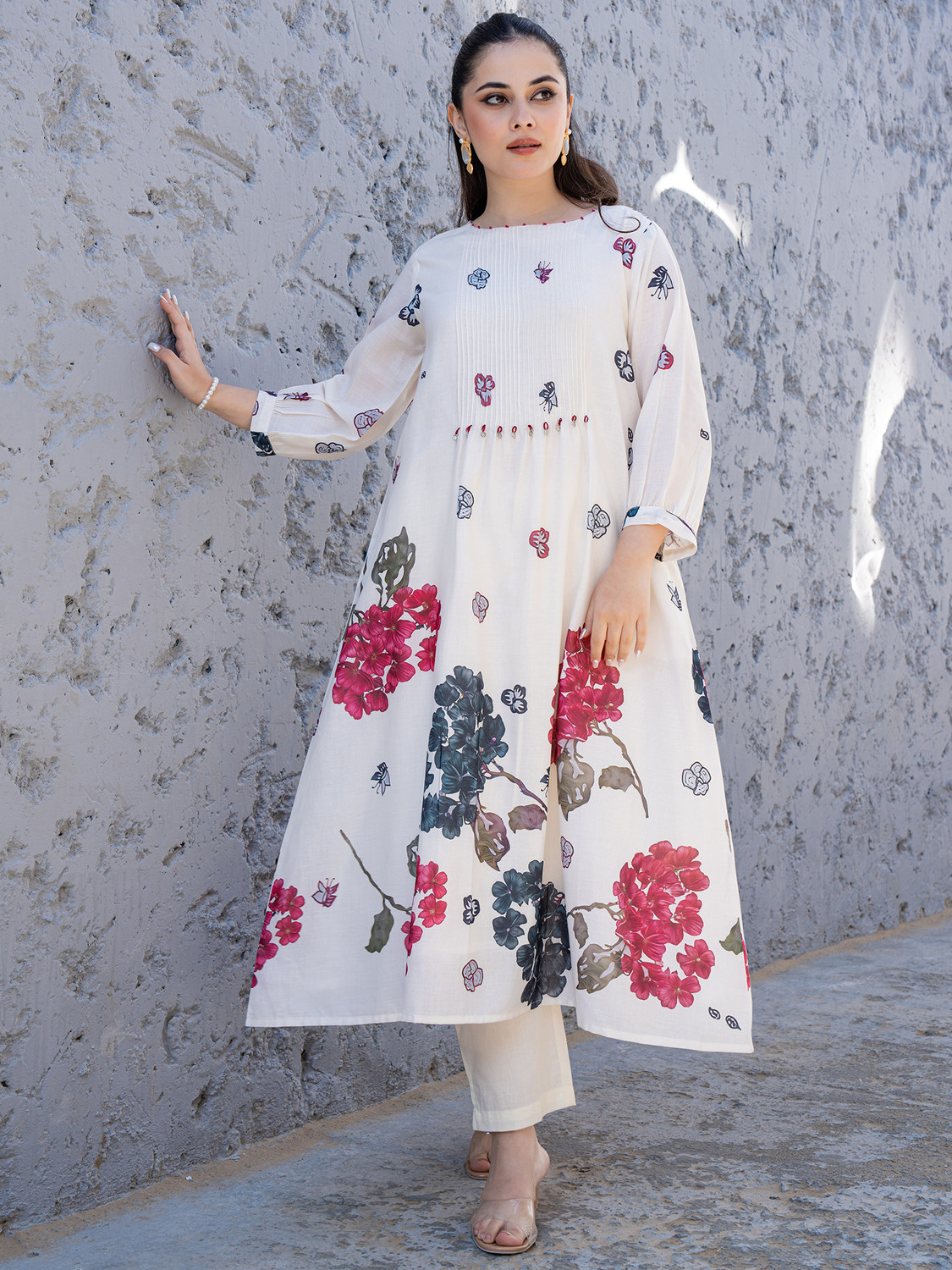 Image of Indo Era Women Kurta Pant Set