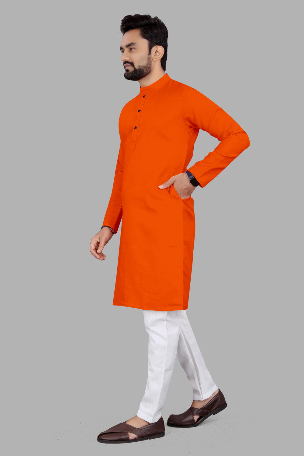 Image of Artisan Men Kurta Pyjama Set