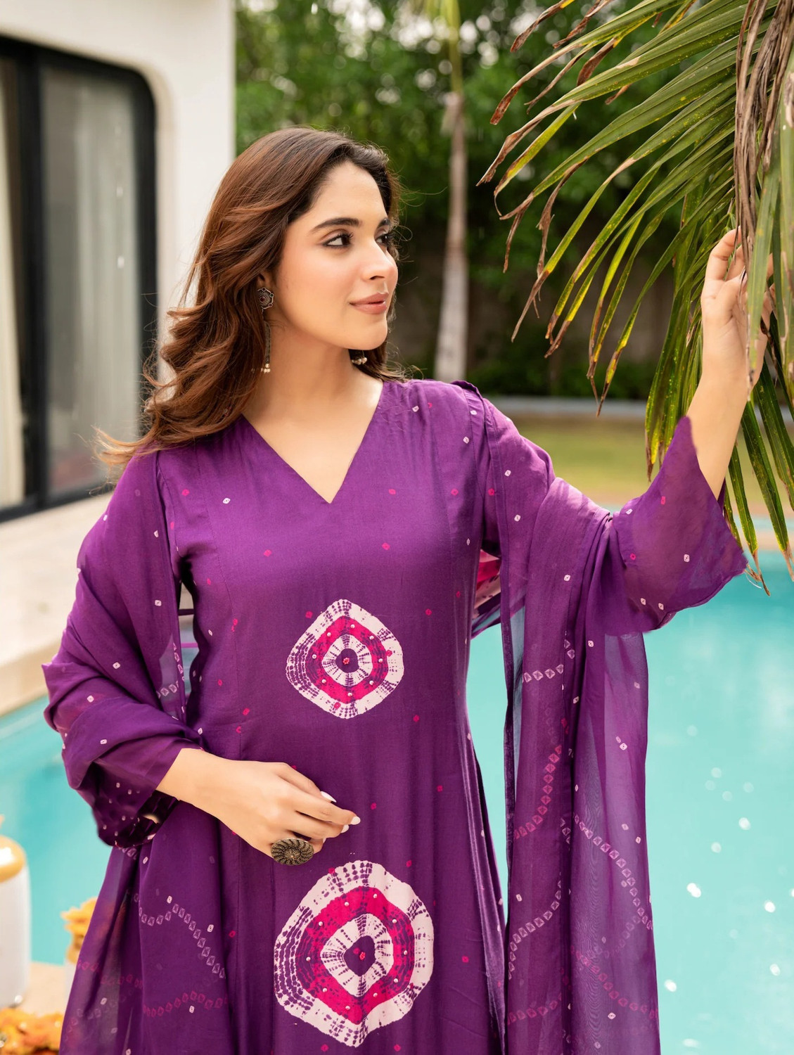 Image of Klosia Women Kurta Pant Dupatta Set