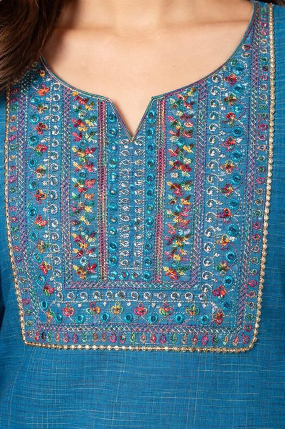 Image of Edeltraud collection Women Kurta Pant Dupatta Set