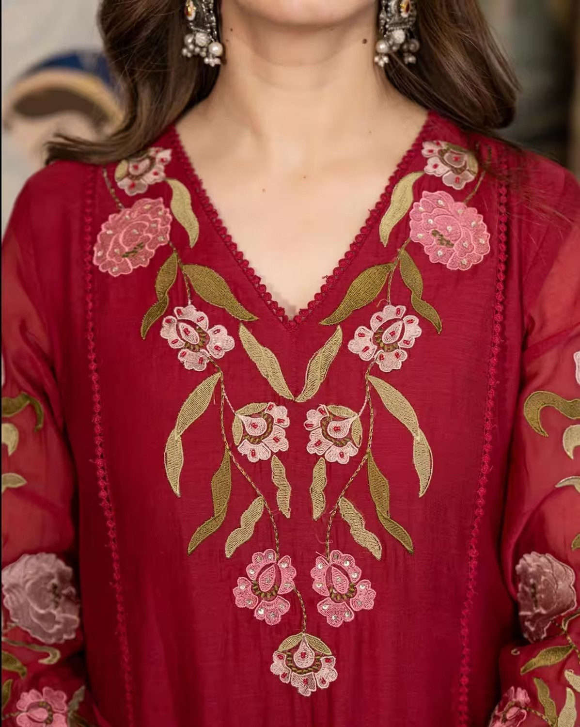 Image of shankhpushpi Women Kurti Pant Dupatta Set