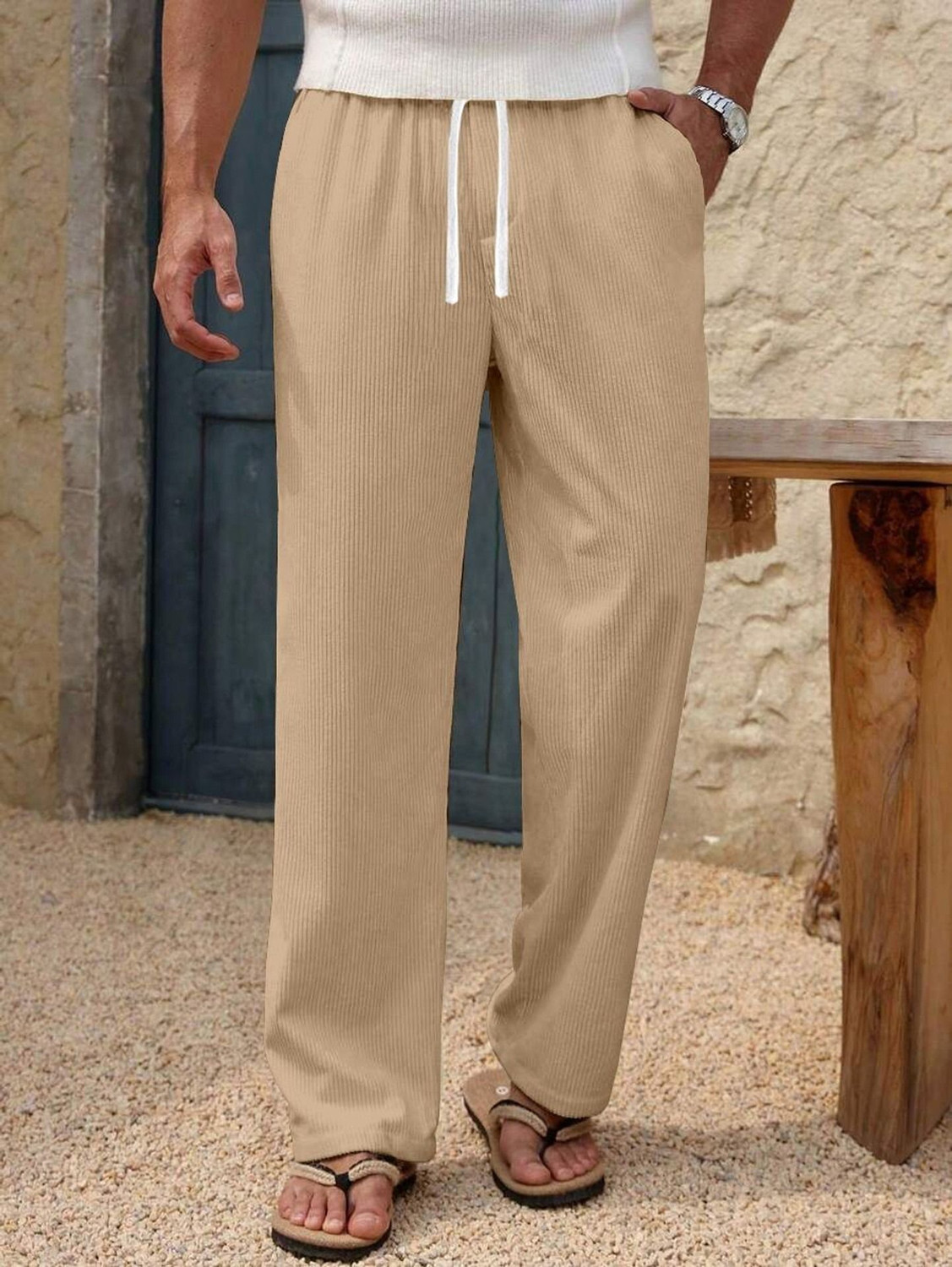 Image of COMBRAIDED Men Kurta Pyjama Set
