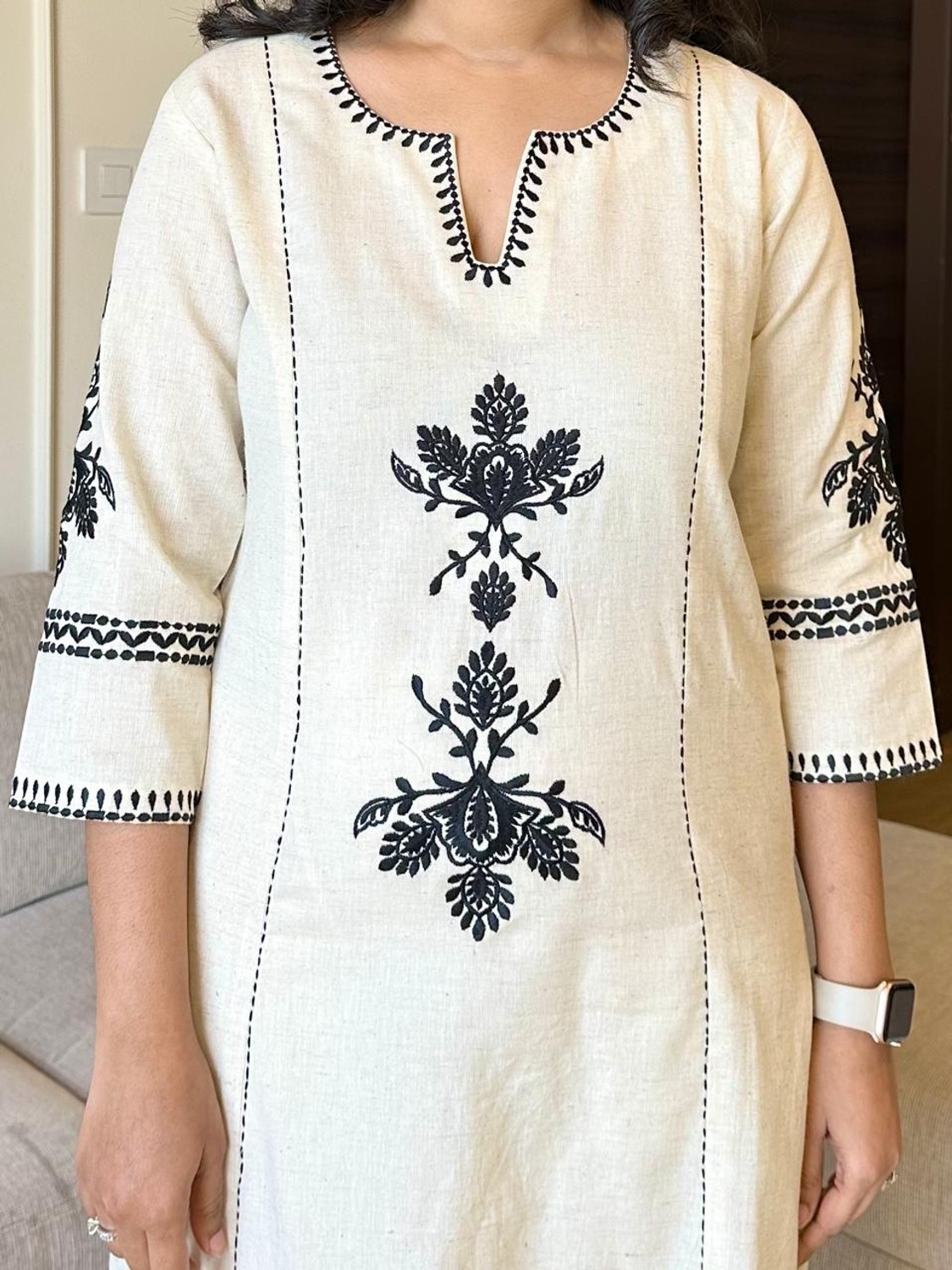 Image of ELEPANTS Women Kurti Palazzo Set