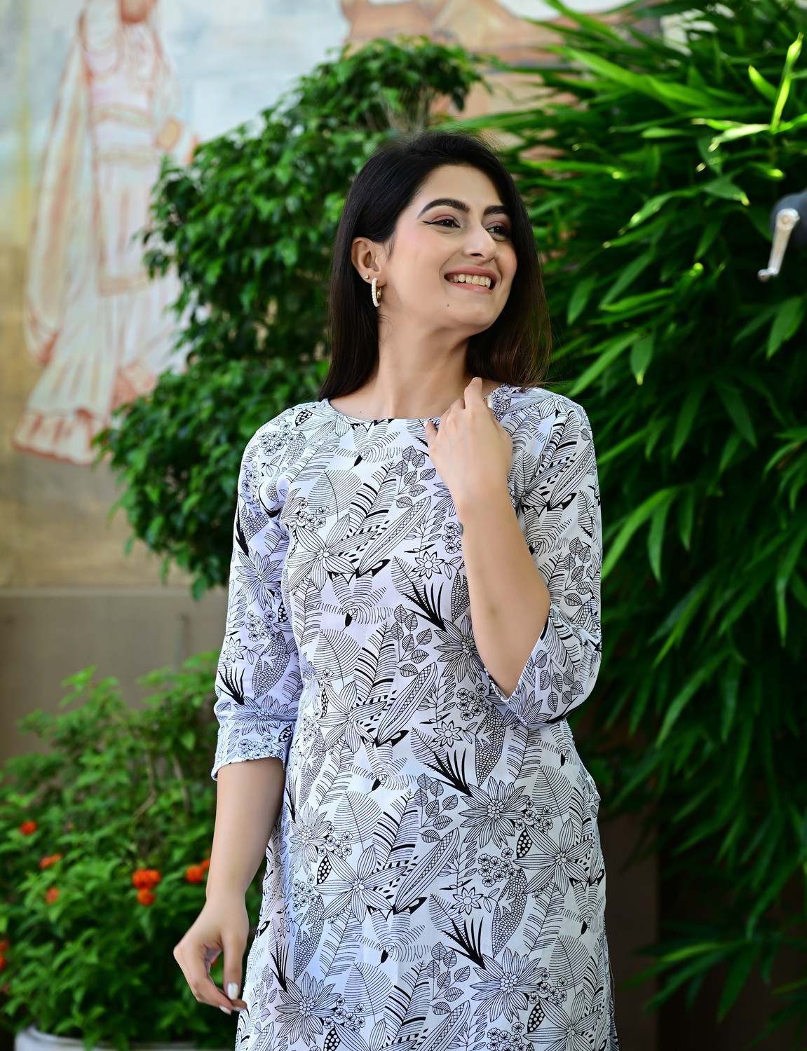 Image of Dhibha Women Kurta Pant Set