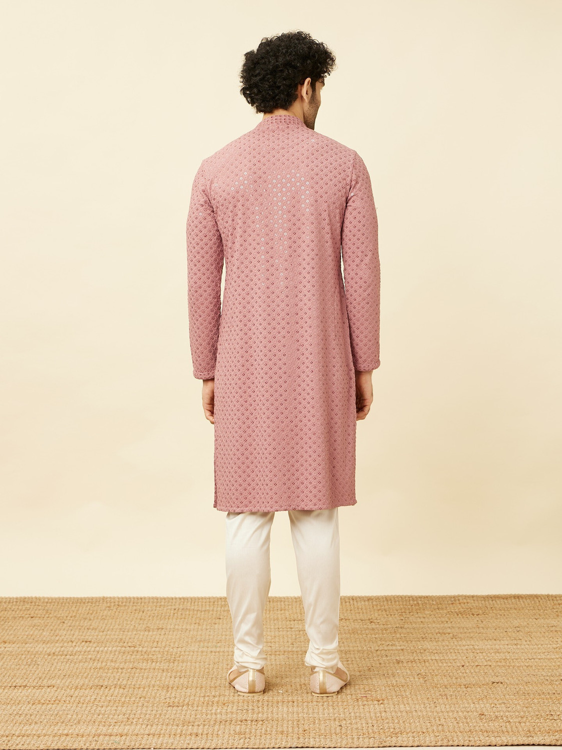 Image of MANYAVAR Men Kurta Pyjama Set