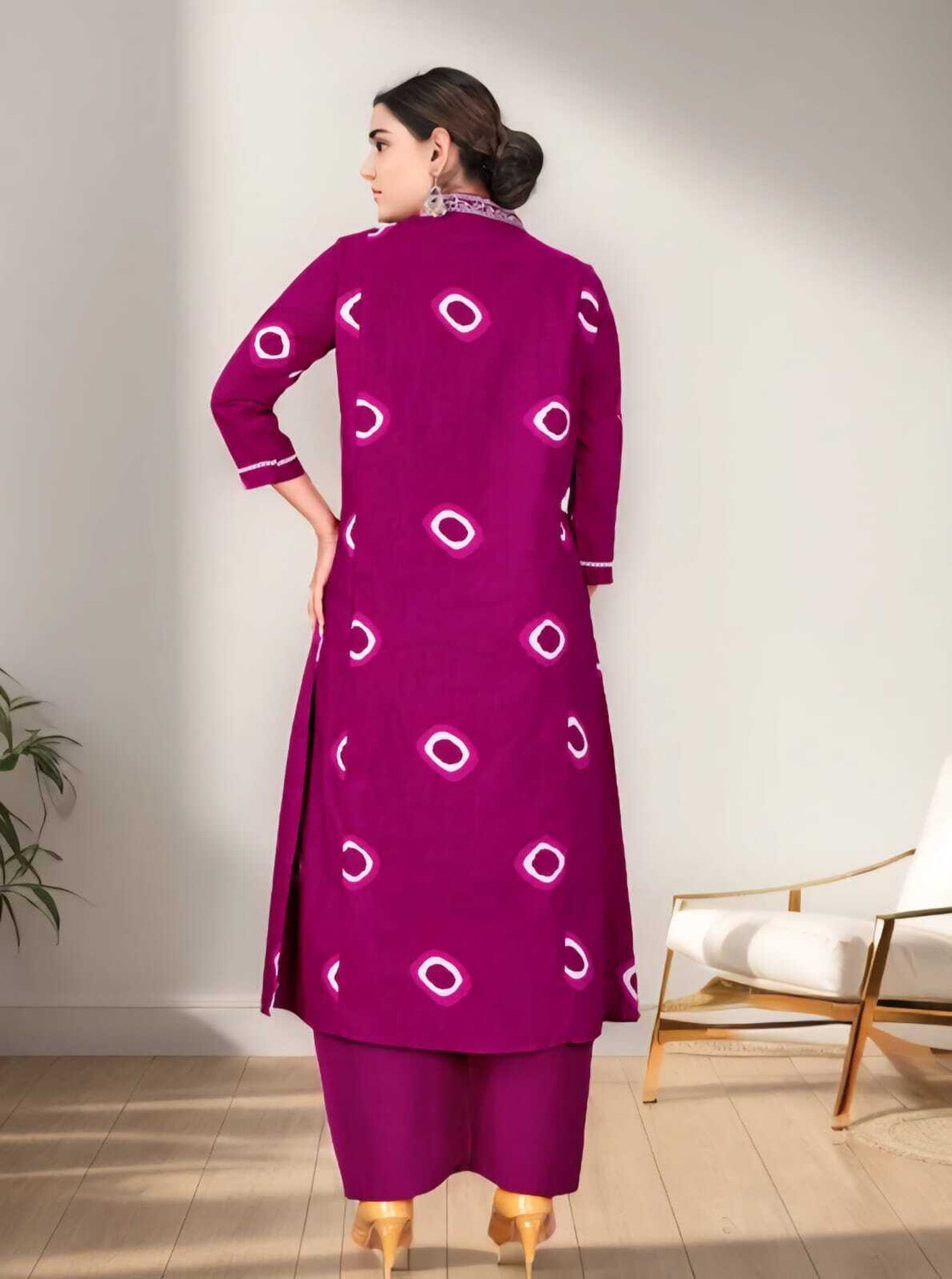 Image of JOBERRY Women Kurti Pant Set