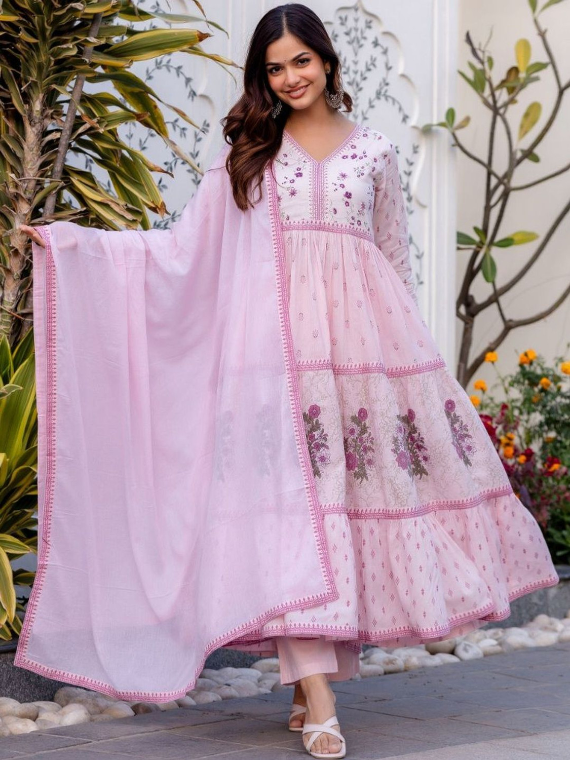 Image of ANOUK Women Kurta Pant Dupatta Set