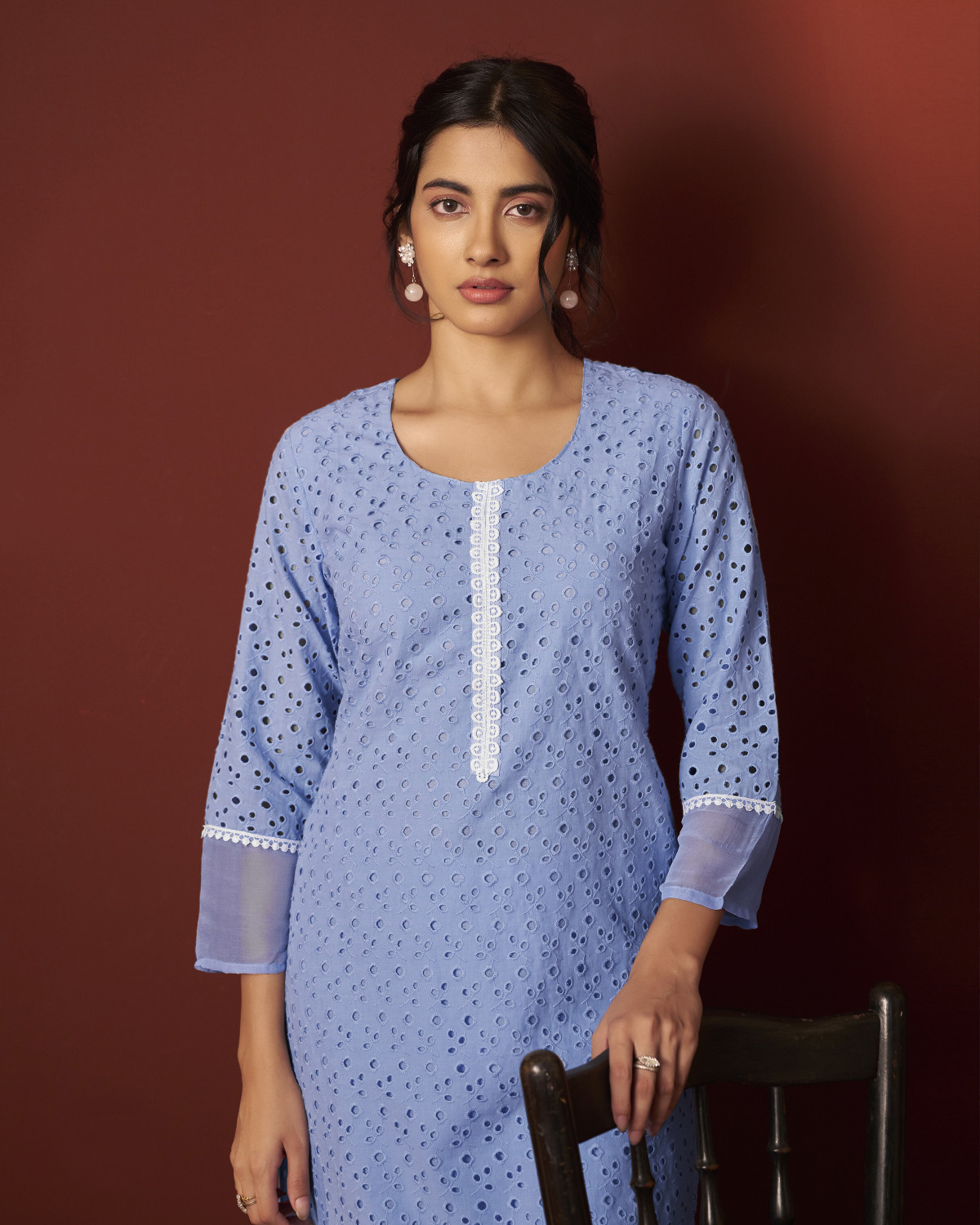 Image of DRESOUL Women Kurti Pant Dupatta Set