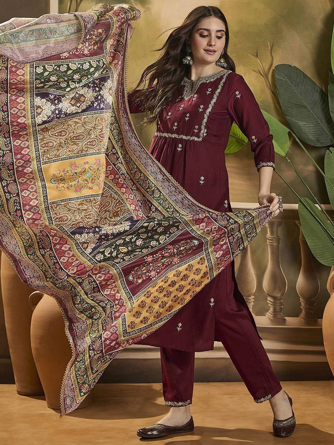 Bandia Women Kurta Pant Set