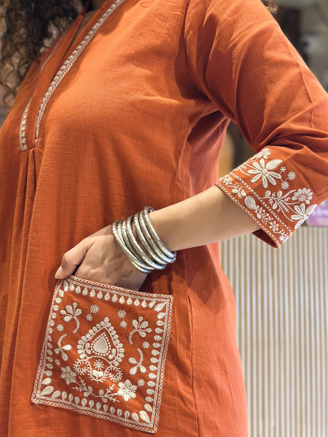 Image of AADHYATREND Women Kurta Pant Set