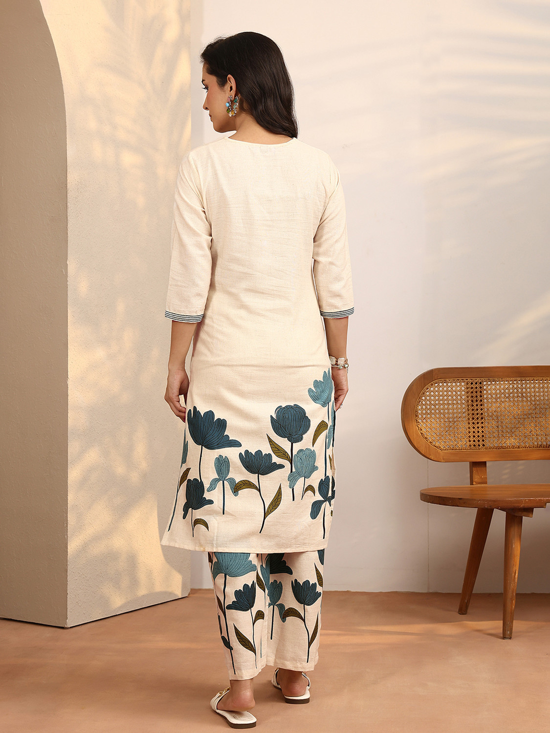 Image of LIBAS Women Kurta Palazzo Set