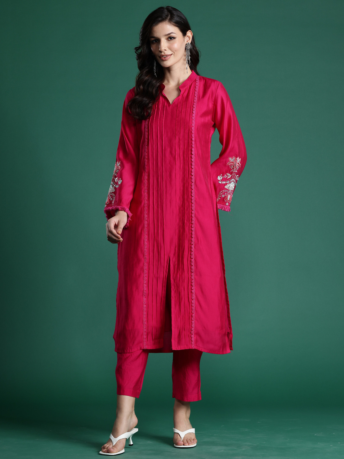 Image of Indo Era Women Kurta Pant Set