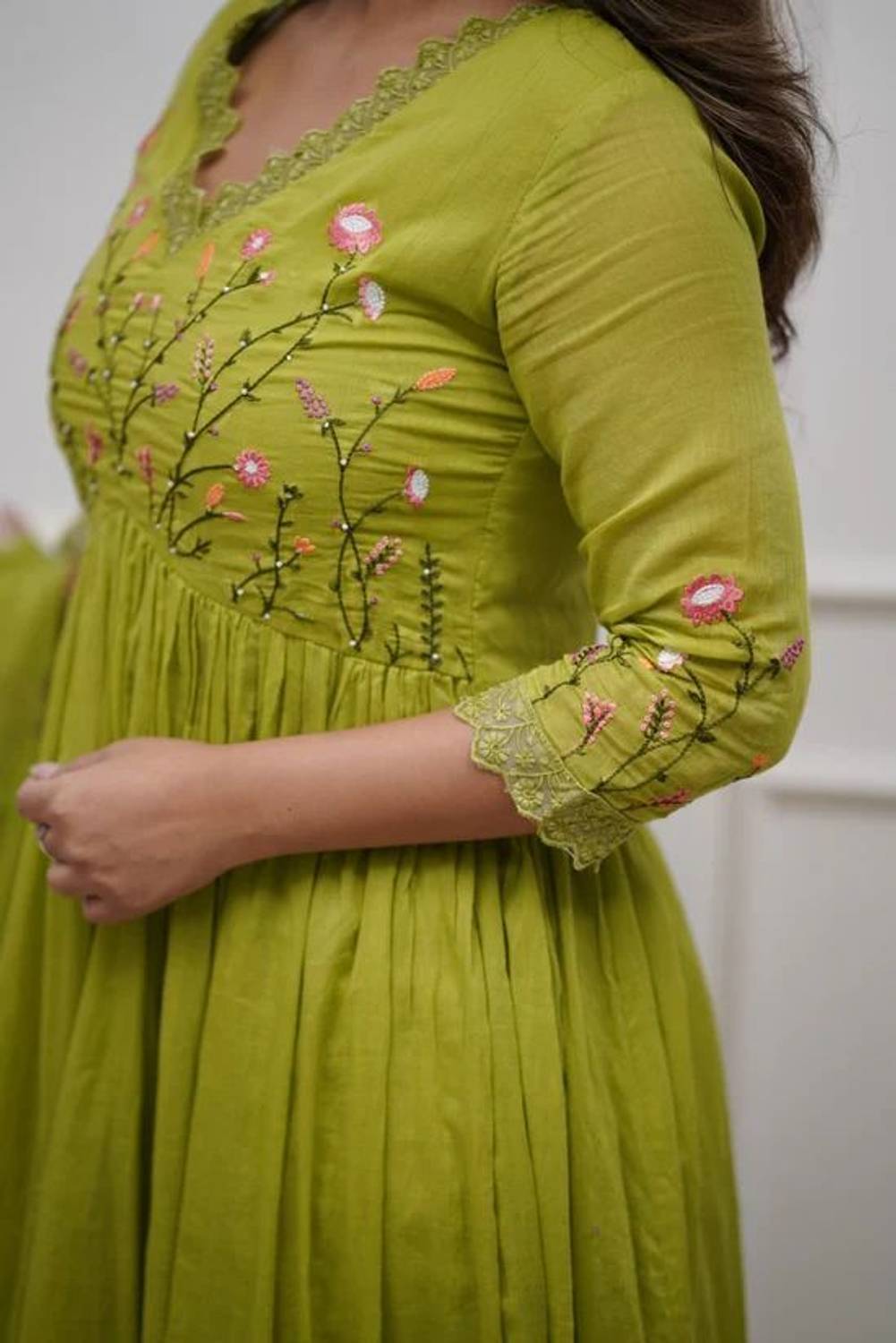INAYATFASHION Women Kurta Pant Dupatta Set - Image 4