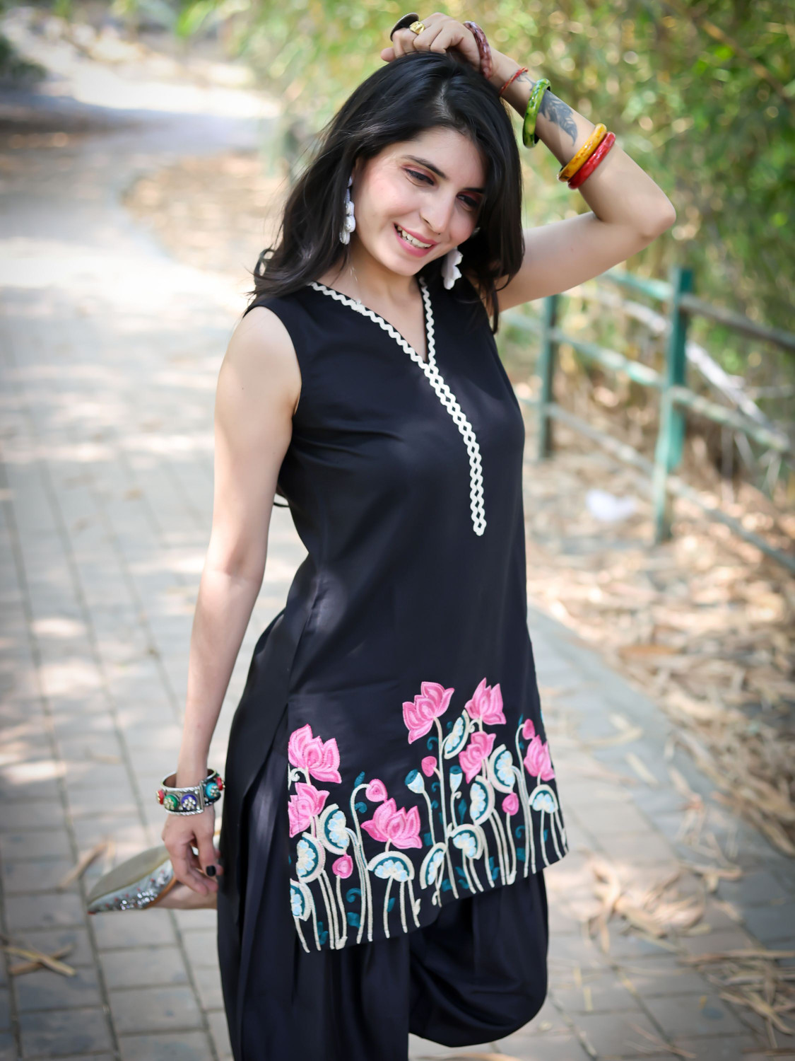 Image of Youthnic Women Kurti Salwar Set