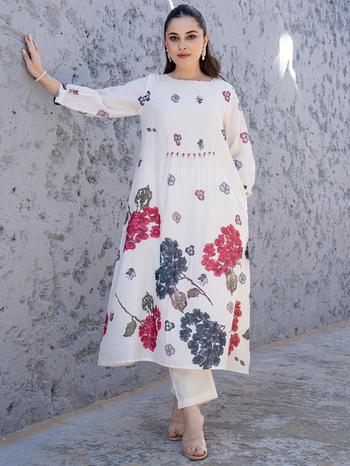 Image of Indo Era Women Kurta Pant Set