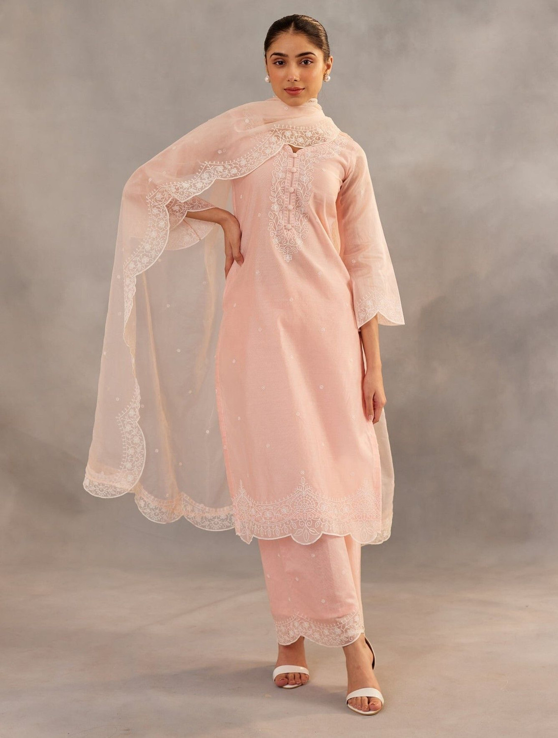 Image of Royal Export Women Kurta Pant Dupatta Set