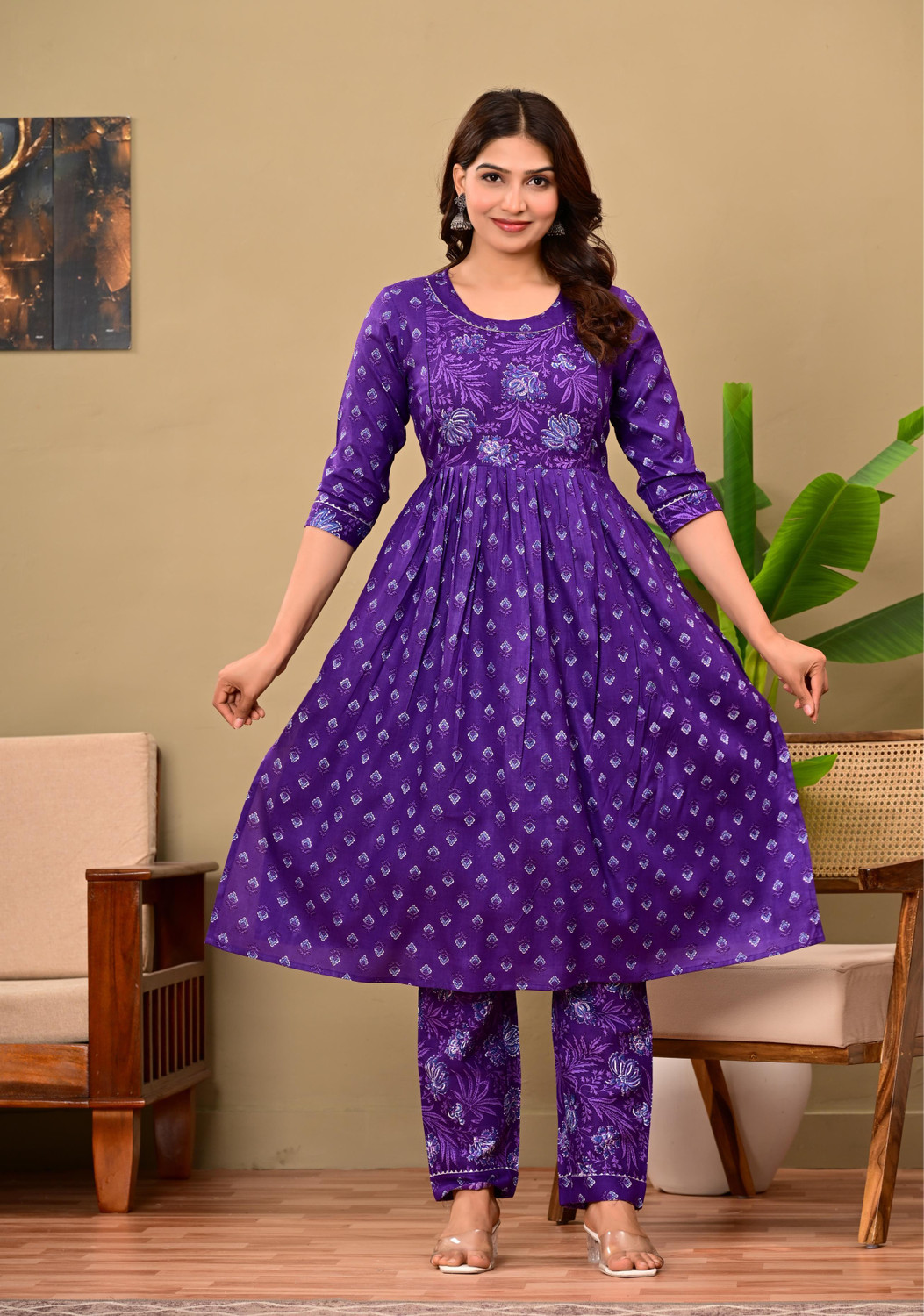 Image of SONOVELY Women Kurta Pant Set