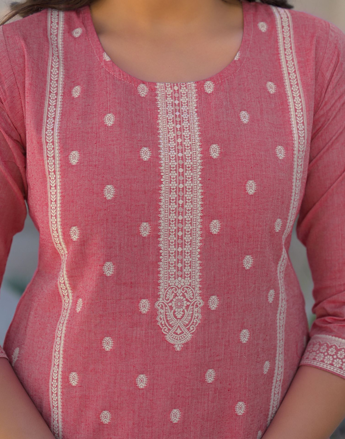 Image of Skylee Women Kurta Pant Dupatta Set