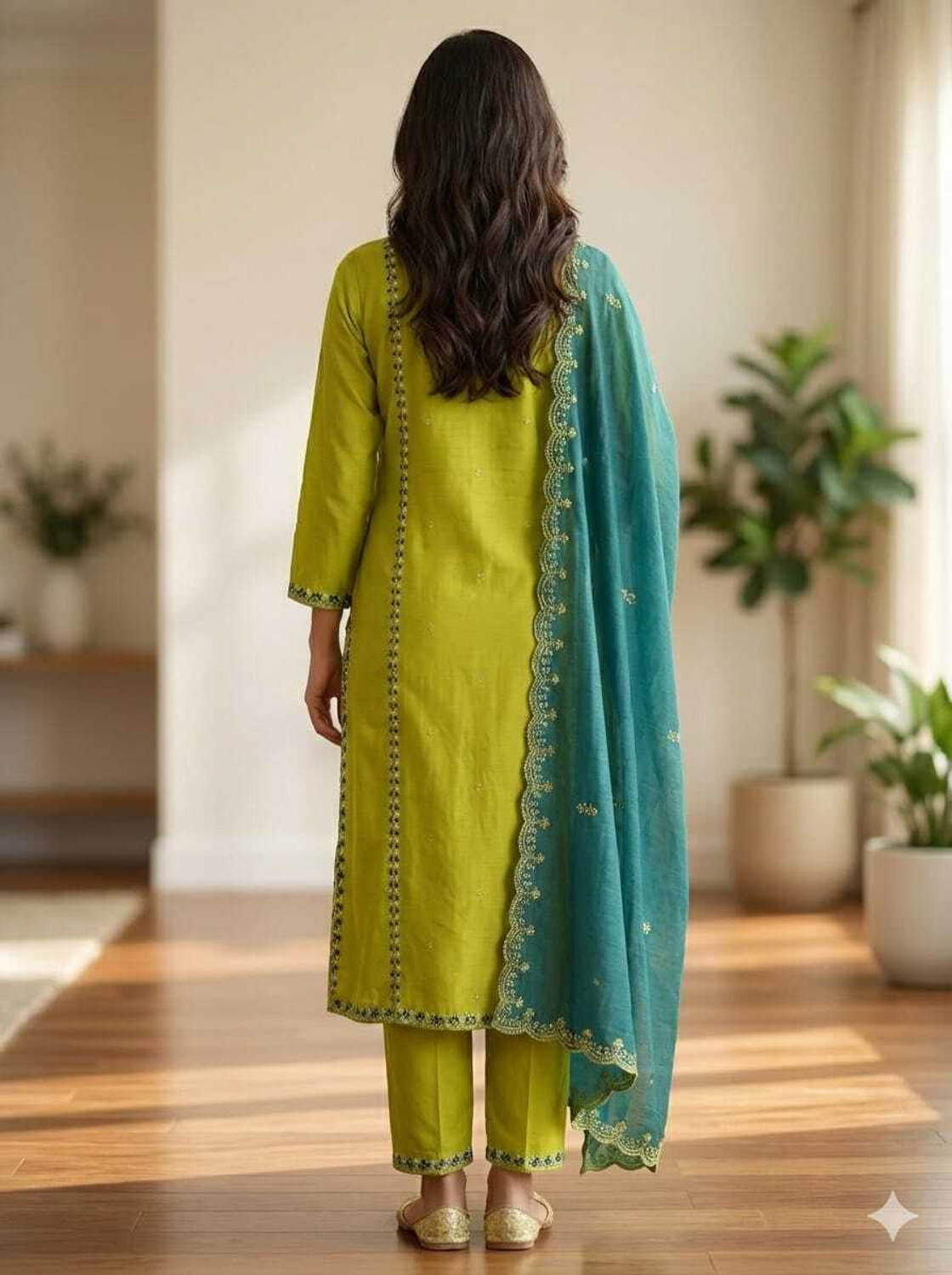 Image of vimuri Women Kurta Pant Dupatta Set