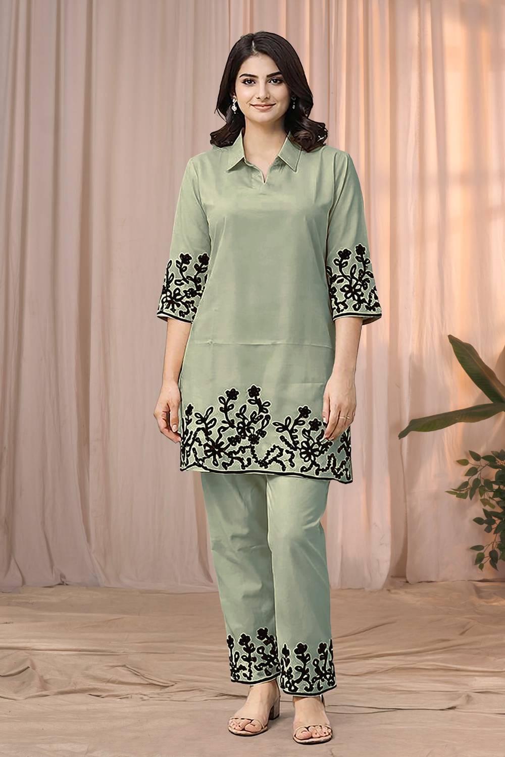 METRIC Women Kurta Pant Set - Image 1