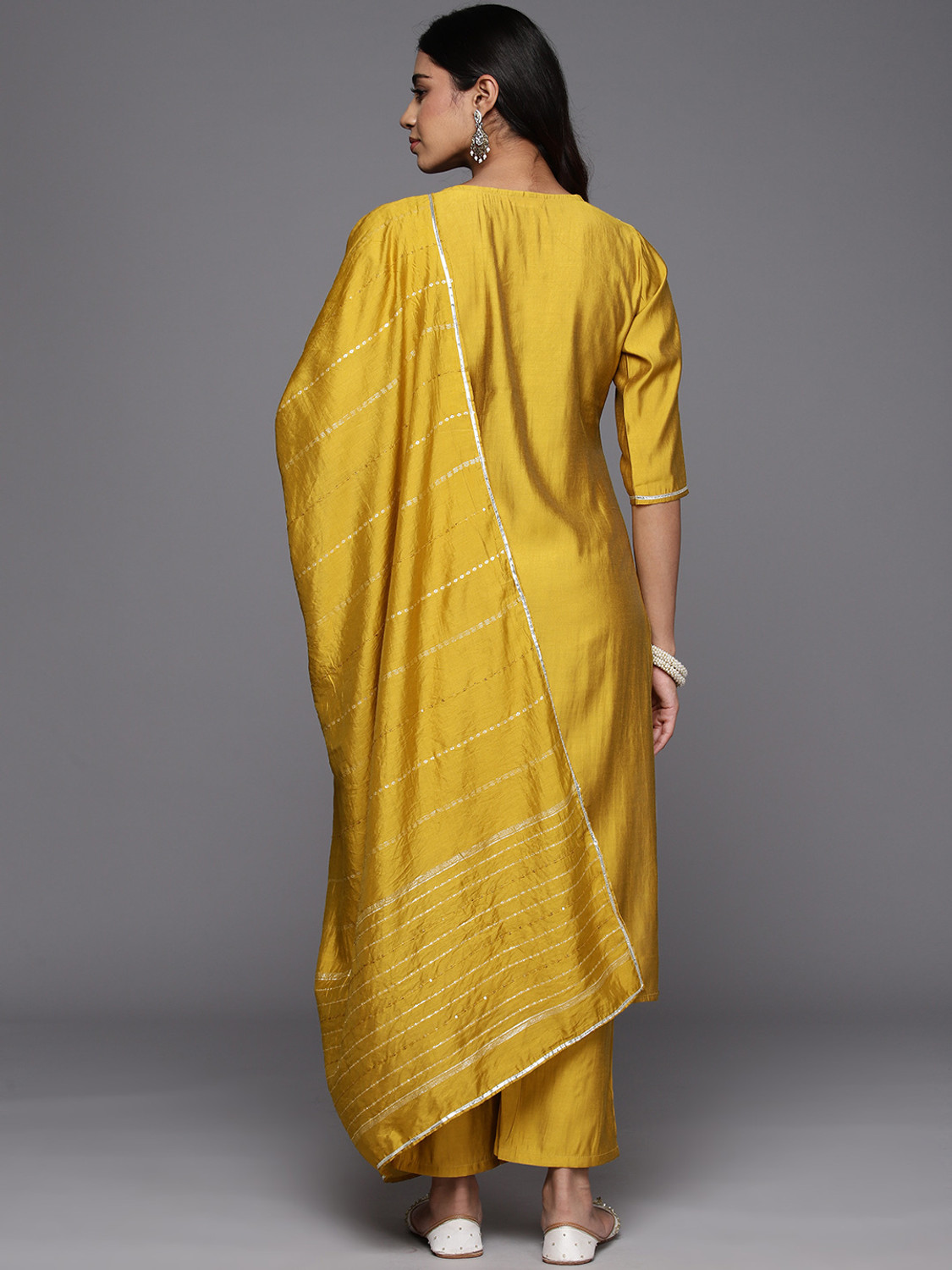 Image of LIBAS Women Kurta Pant Dupatta Set