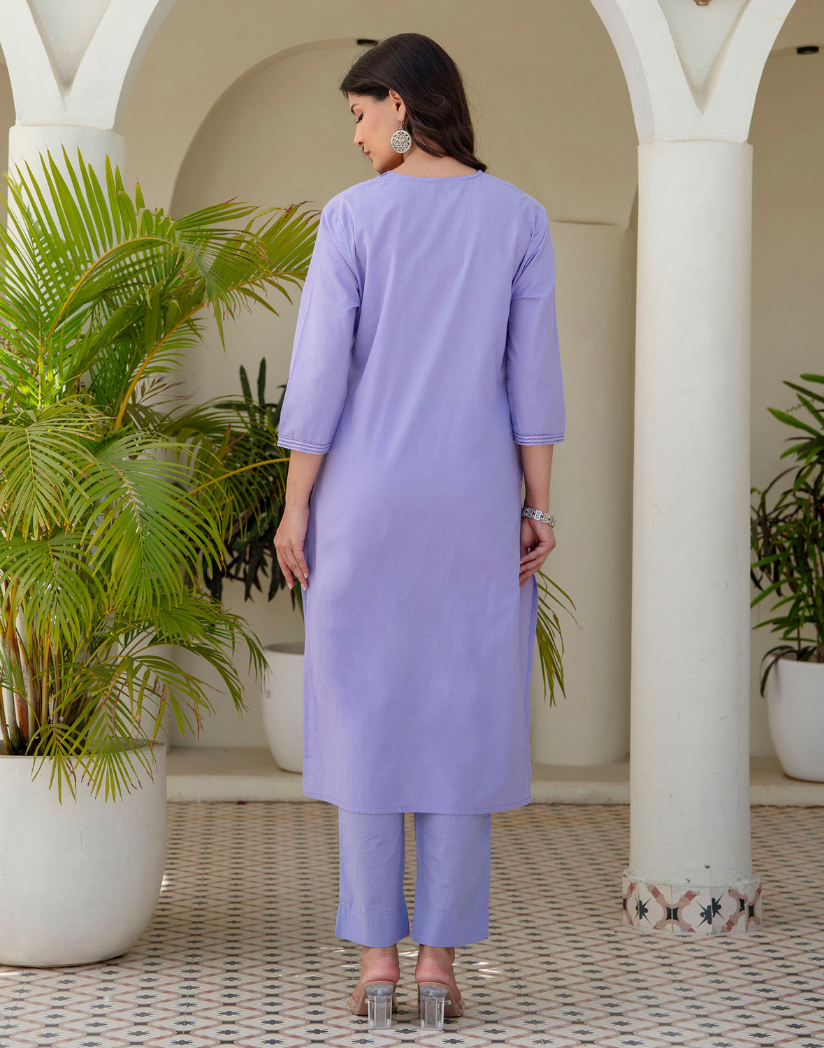 Image of Skylee Women Kurta Pant Dupatta Set