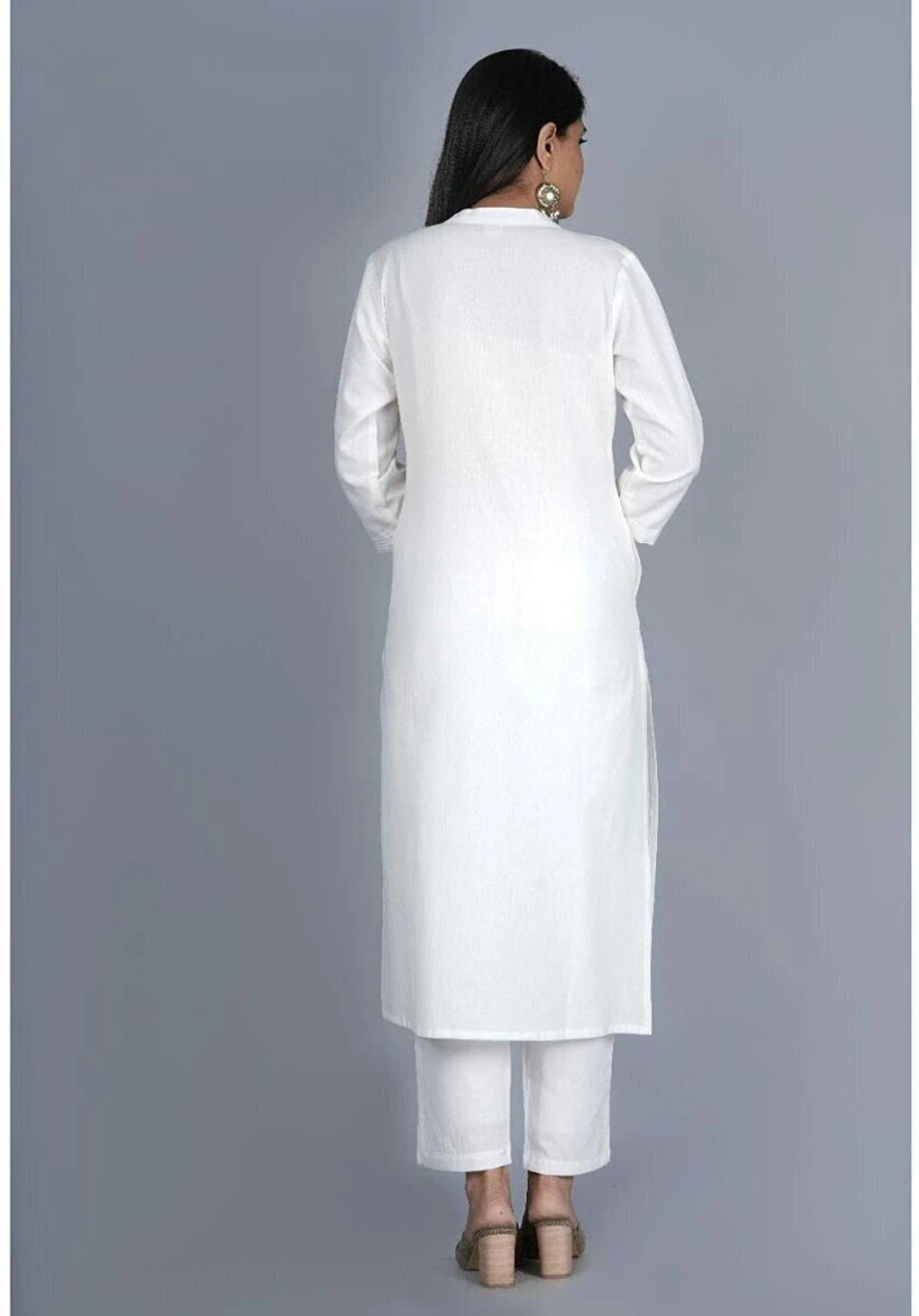 Image of Rajputana Camisa Women Kurta Pant Dupatta Set
