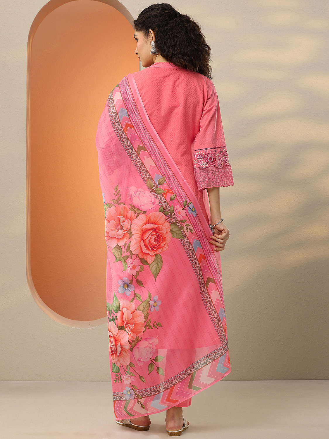 Image of LIBAS Women Kurta Pant Dupatta Set