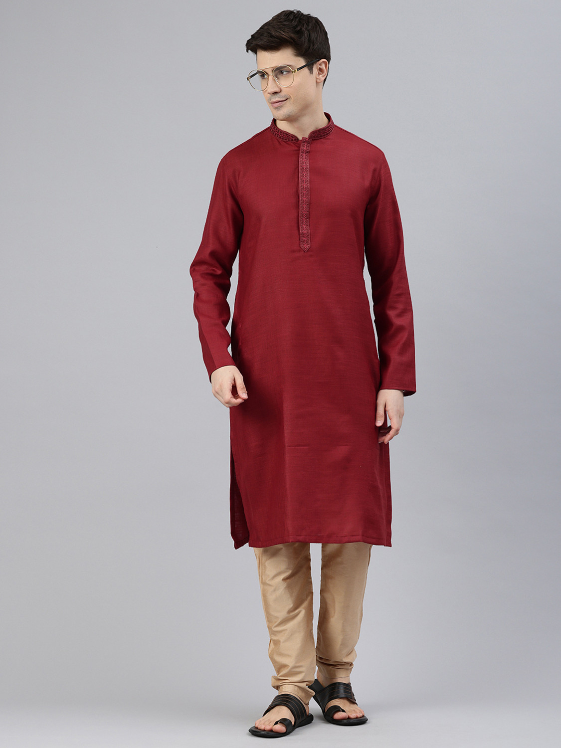 Image of Manthan Men Kurta Pyjama Set