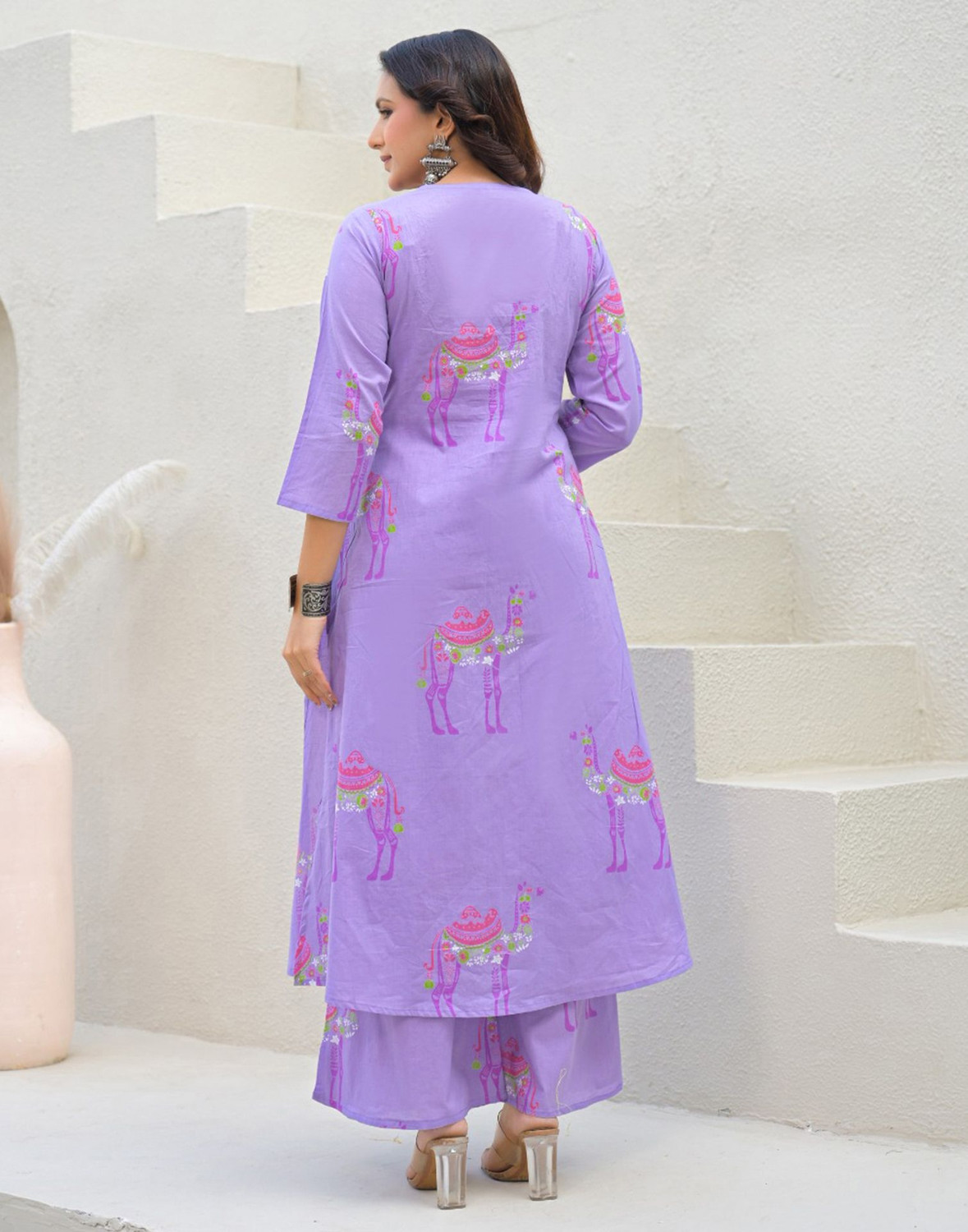 Image of Skylee Women Kurta Pant Dupatta Set