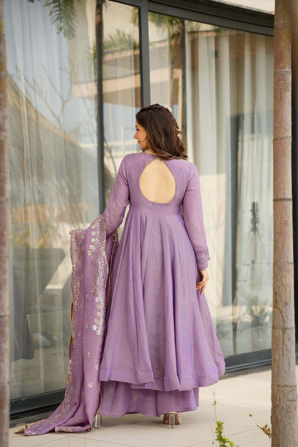 Image of Maruti Creation Women Kurta Palazzo Dupatta Set