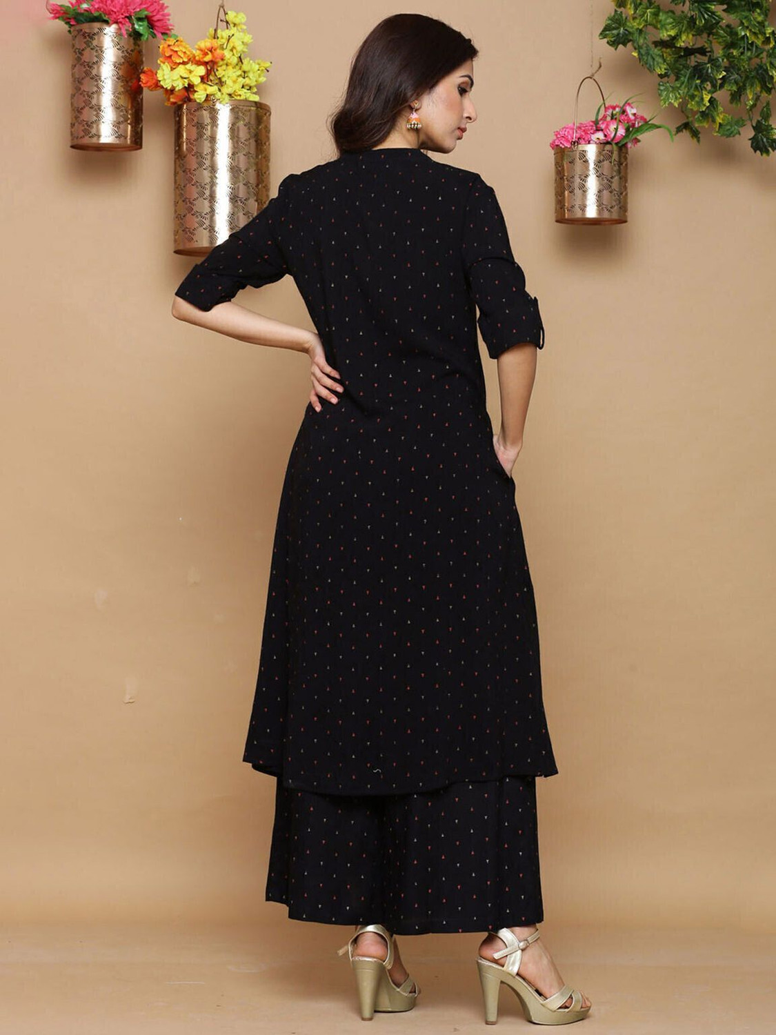 Image of STARKART Women Kurta Palazzo Set