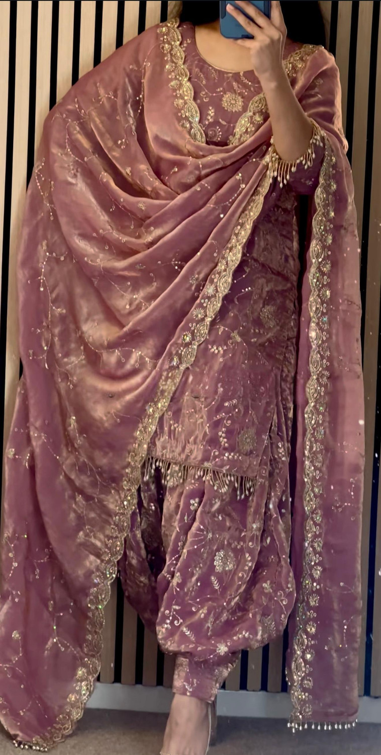 Image of AP SUITS Women Kurta Patiala Dupatta Set