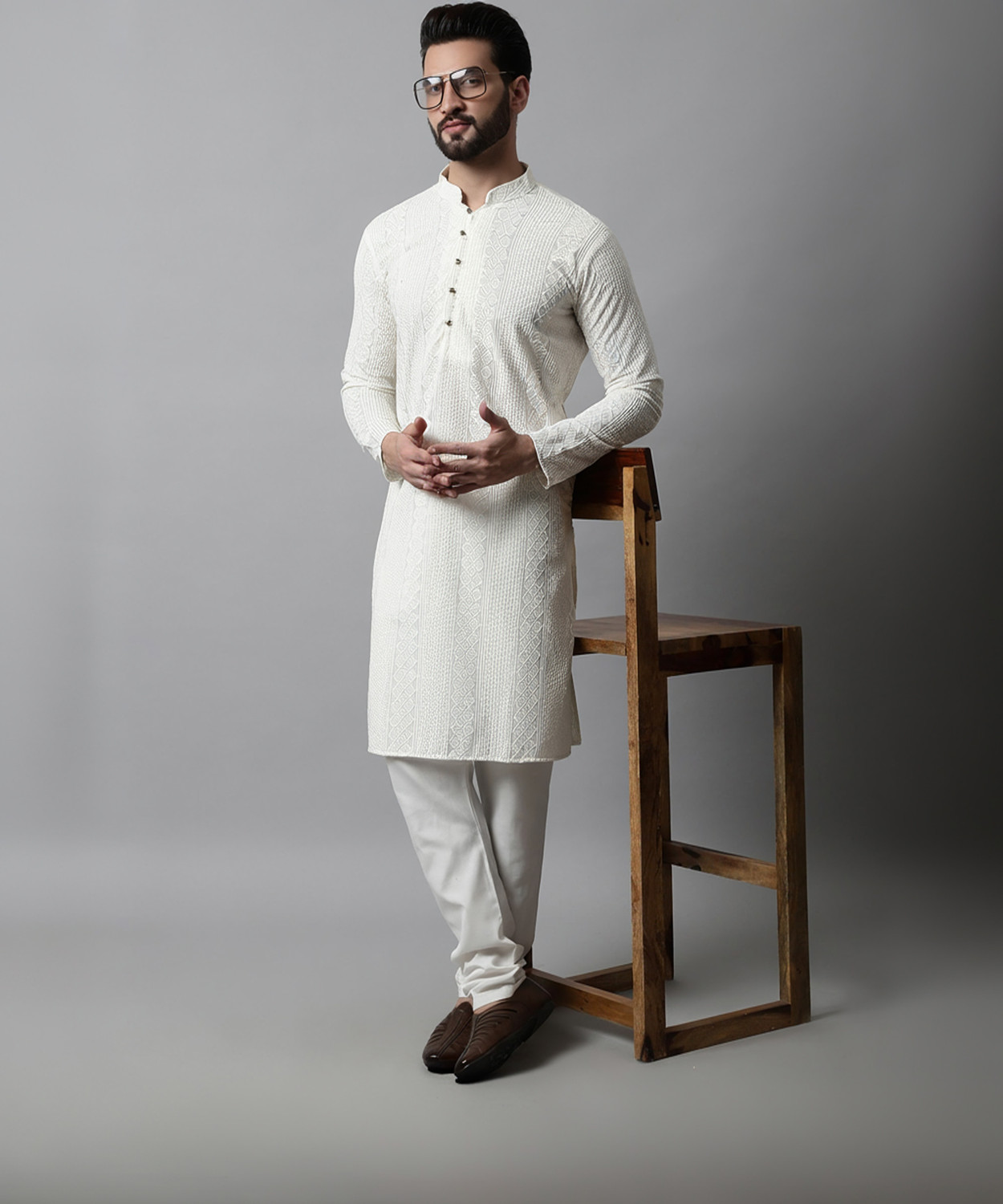 Image of Jompers Men Kurta Pyjama Set