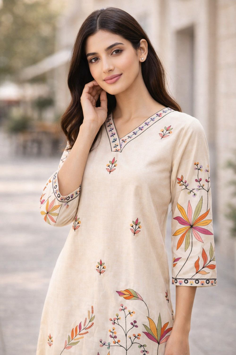 Image of kilup fashion Women Kurta Palazzo Set