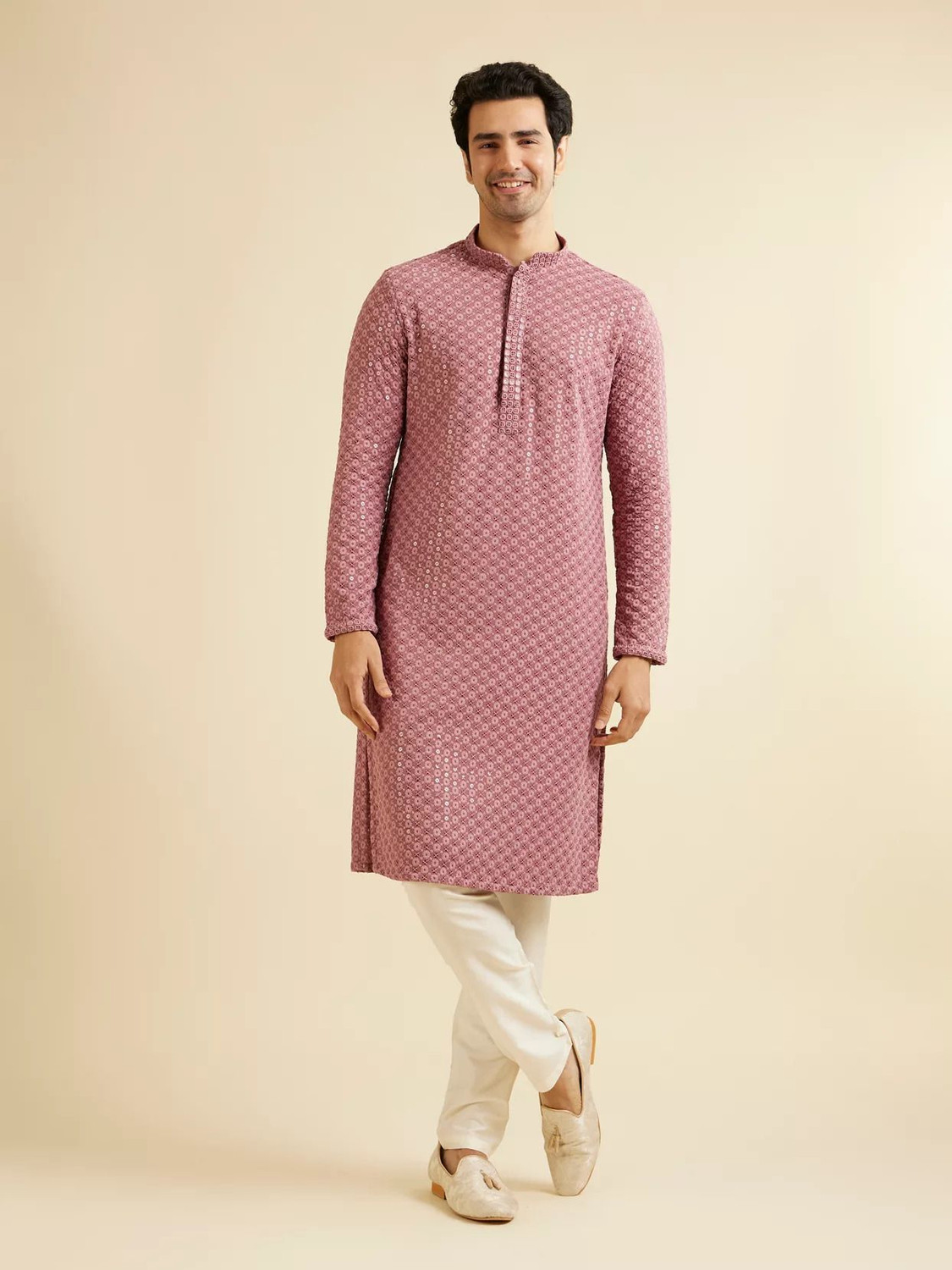 Image of Almora Men Kurta Pyjama Set