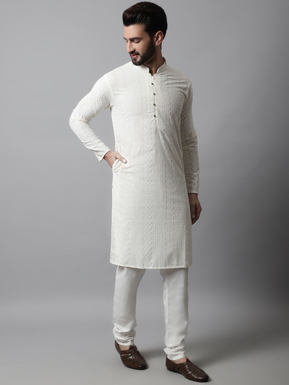 Image of Jompers Men Kurta Pyjama Set