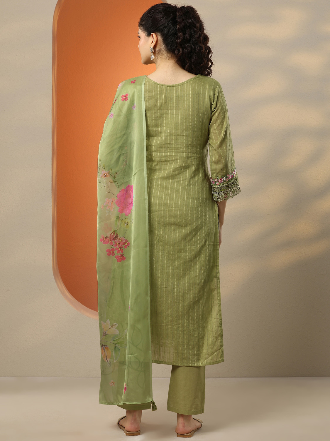 Image of LIBAS Women Kurta Pant Dupatta Set