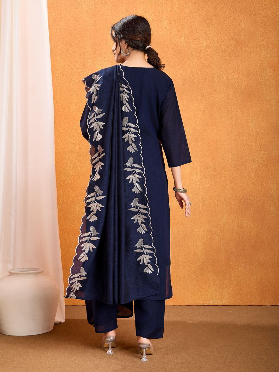 Image of Zolio Women Kurta Pant Dupatta Set