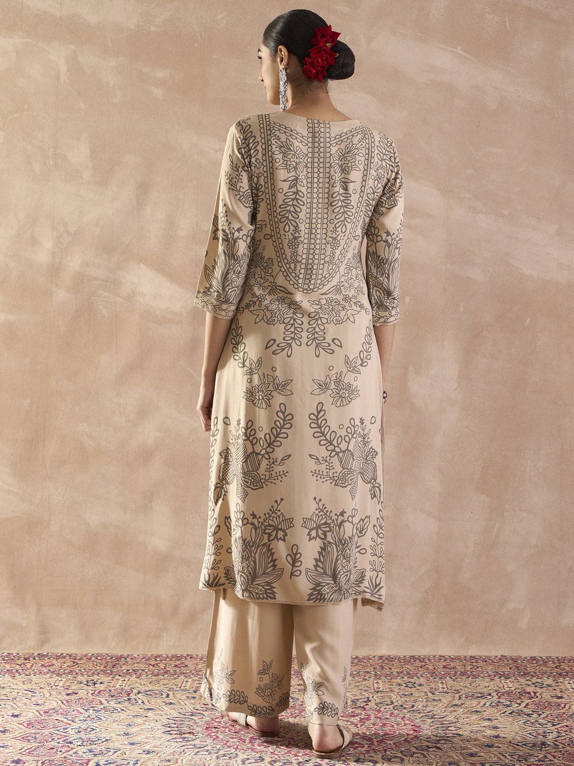 Image of Indo Era Women Kurta Pant Set